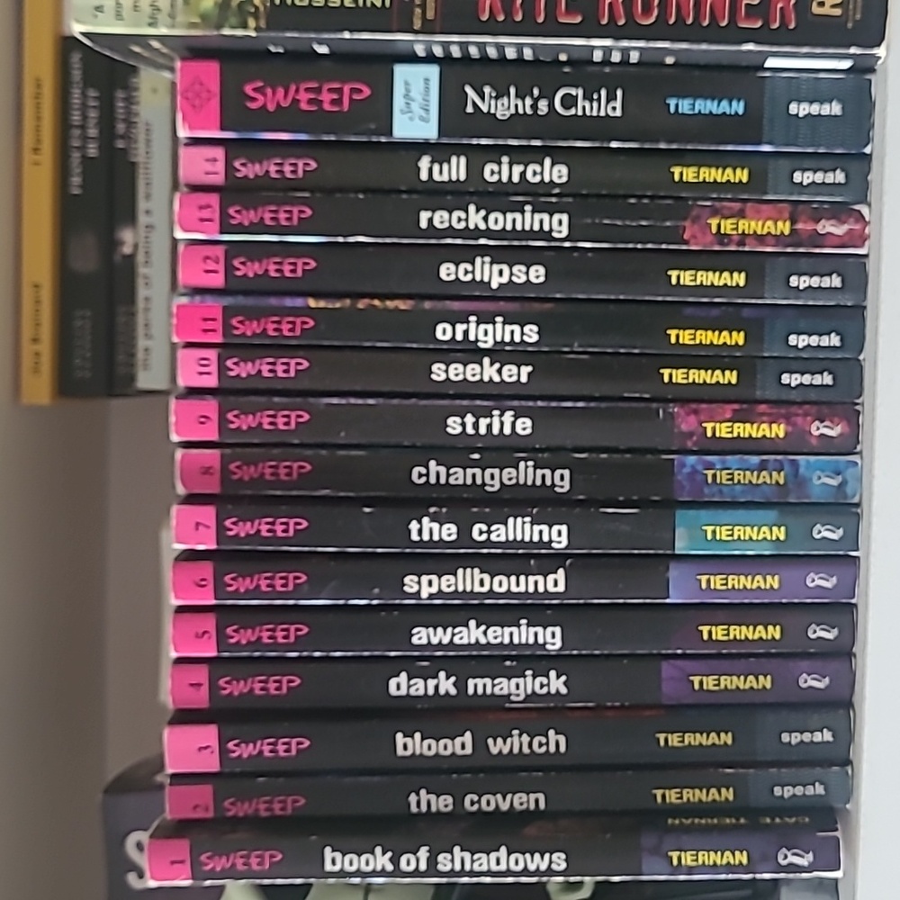 Sweep Book Series by Cate Tiernan